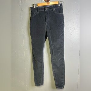 Patagonia corduroy pants in gray/blue size 28